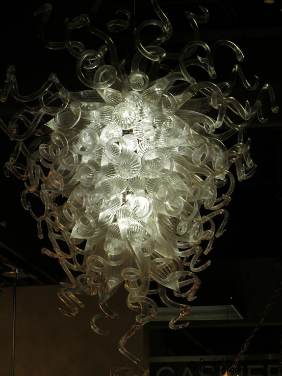 Can you guess what this is? It's a chandelier!