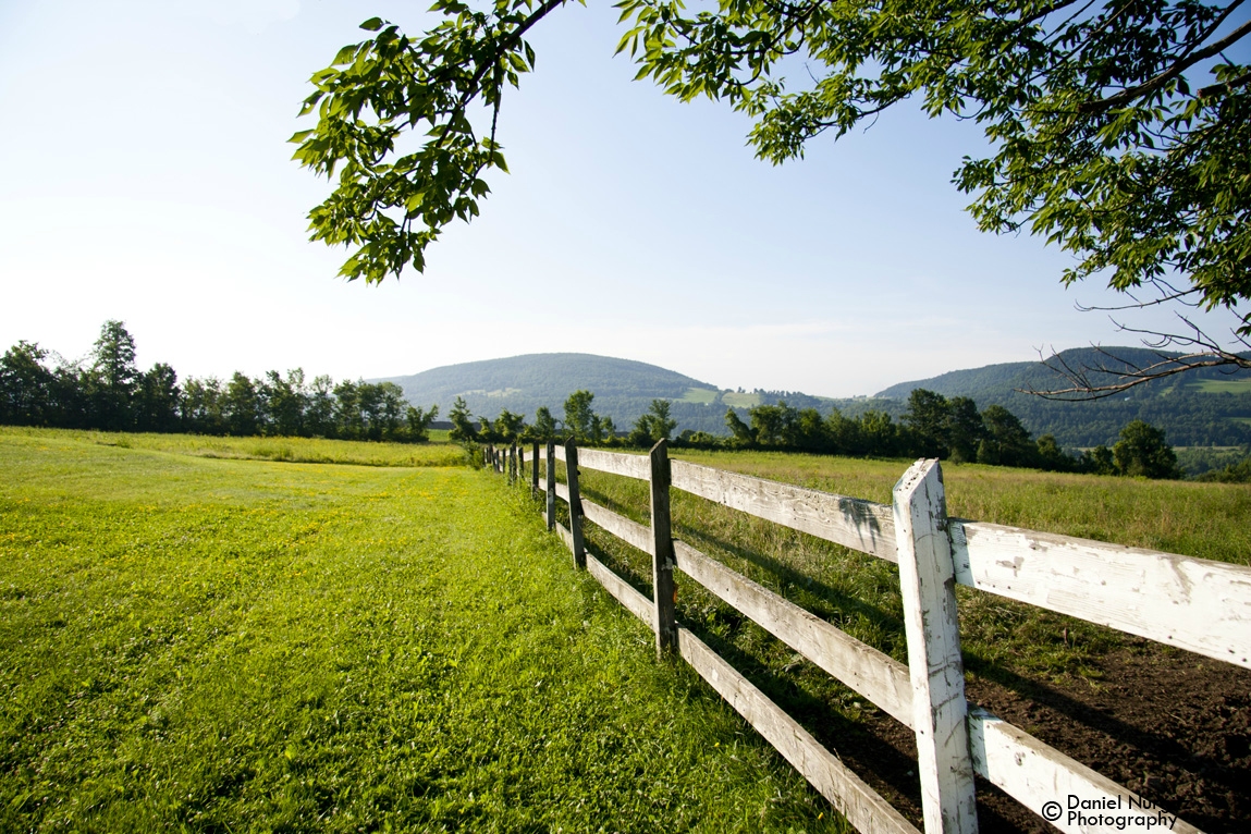 Pastoral farmland in Upper State New York