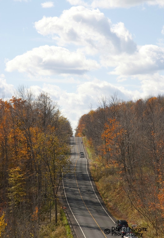 Beautiful hilly country in Cheltenham, Ontario