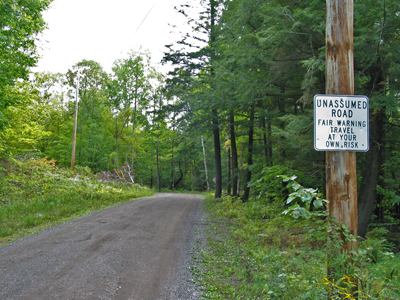 Unassumed Road